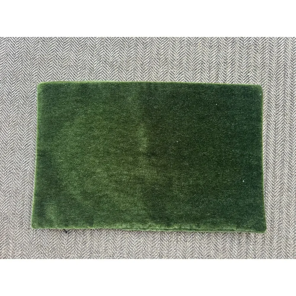 New 12x18” dark green velvet pillow cover romantic Victorian antique home decor